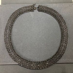 Marcasite Jewelry Set (matching Necklace, Earrings, Bracelet)